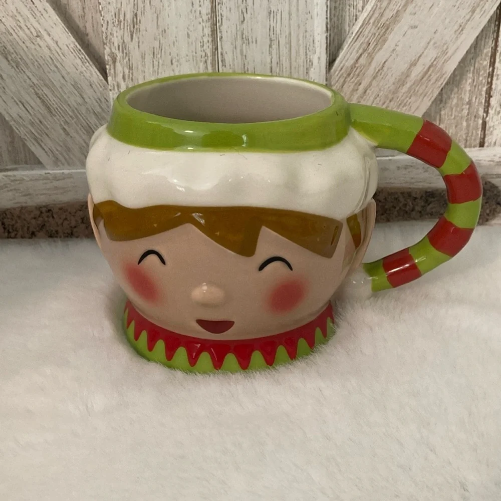 Target Christmas 2021 Threshold Elf Mug